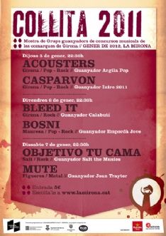 Collita 2011: Mostra de grups guanyadors de concursos musicals de les comarques gironines